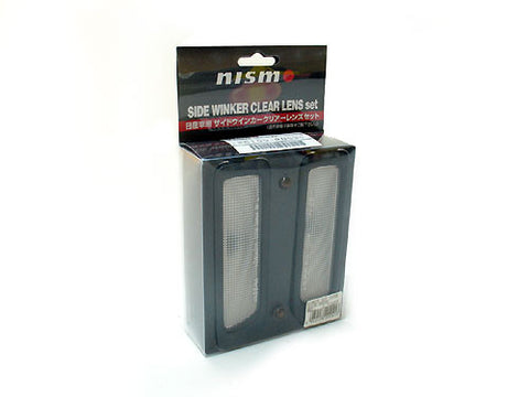 GENUINE NISMO , CLEAR FRONT GUARD , SIDE INDICATORS R33 SKYLINE