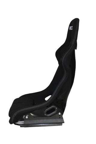 Recaroo Rsg Style Fixed Back Bucket Racing Seat - Black Or Red - Regular Size