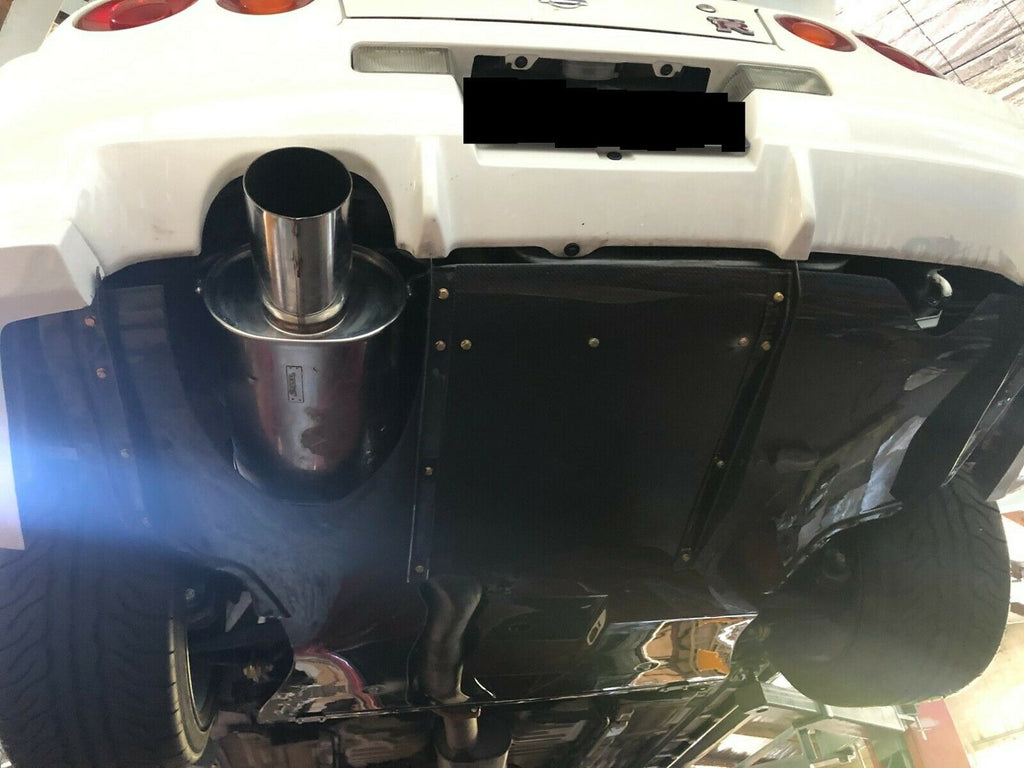 Diffuser On A Gt R R34 Skyline R34 GTR V spec II carbon fibre rear diffuser – Drift Racing ...