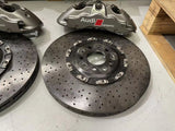 Genuine Audi carbon ceramic 6 pots brake calipers - brake calipers only - NO DISCS