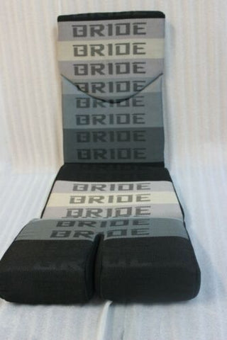 Bride Grey/Black Gias Stradia Low max Gradation Seat Replacement Cushions