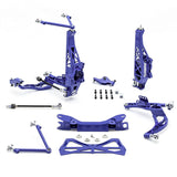 WISEFAB= Infiniti G37 Front Drift Angle Lock Kit with Rack Relocation