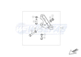 WISEFAB=Nissan R35 GT-R Front Suspension Drop Knuckle Kit